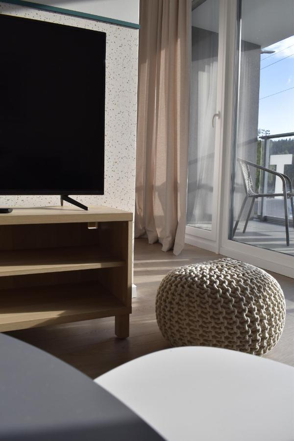 White Apartment Modern Tower Atal グディニャ エクステリア 写真