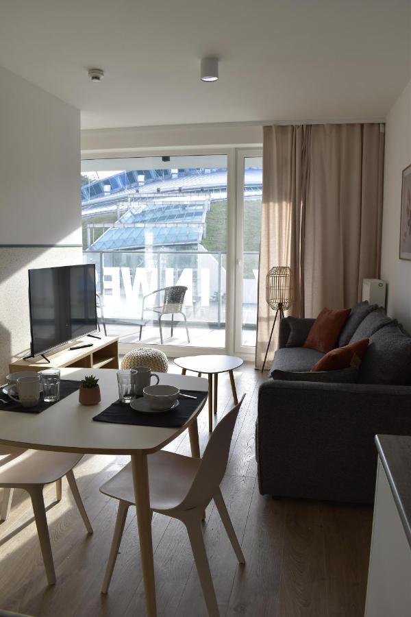 White Apartment Modern Tower Atal グディニャ エクステリア 写真